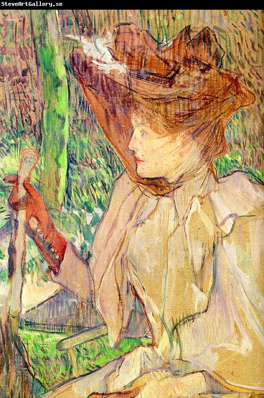  Henri  Toulouse-Lautrec Honorine Platzer (Woman with Gloves)